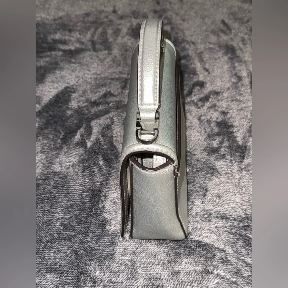 Kate Spade Silver Mini Crossbody Bag - Picture 9 of 11